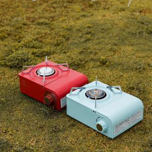 Wholesale Picnic Camping Portable Butane Gas Stove 2.5kw Red Light Blue from china suppliers