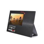 Point of purchase video display with custom print, 7 inch POP display with LCD