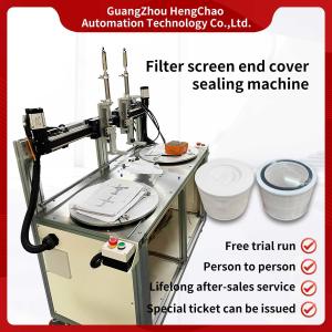 5KW Filter End Cap Sealant Making Machine 10mm~40mm Scraping Width