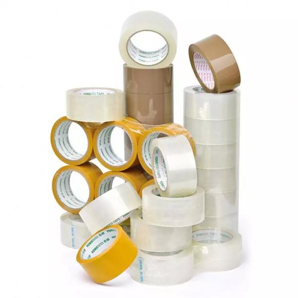 No Bubble Box Sealing Carton Bopp Sealing Tape Transparent Clear Adhesive Tape With Logo