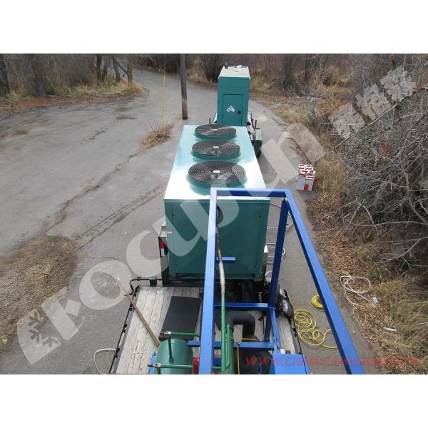 6-tonne Capacity Ice Block Machine for Bar or Block Ice in Sur Commande Dimensions