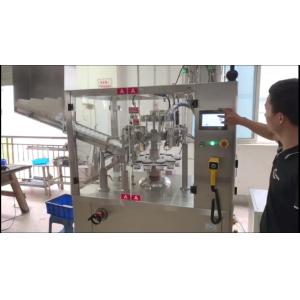 4000BPH Semi Auto Cosmetic Tube Filling And Sealing Machine