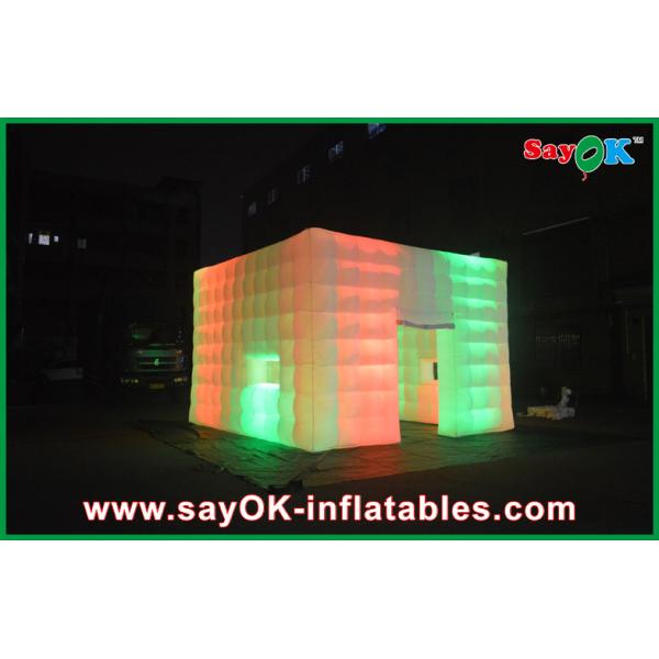 Durable Waterproof Inflatable Air Tent Go Outdoors With Led Light Inflatable Cube Tent