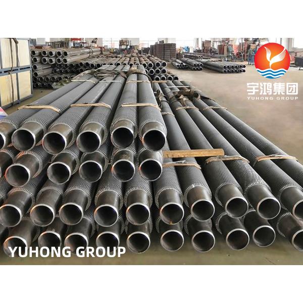 Welded Helical Serrated Fin Tubes HFW Fin Tube For Per Heating Application