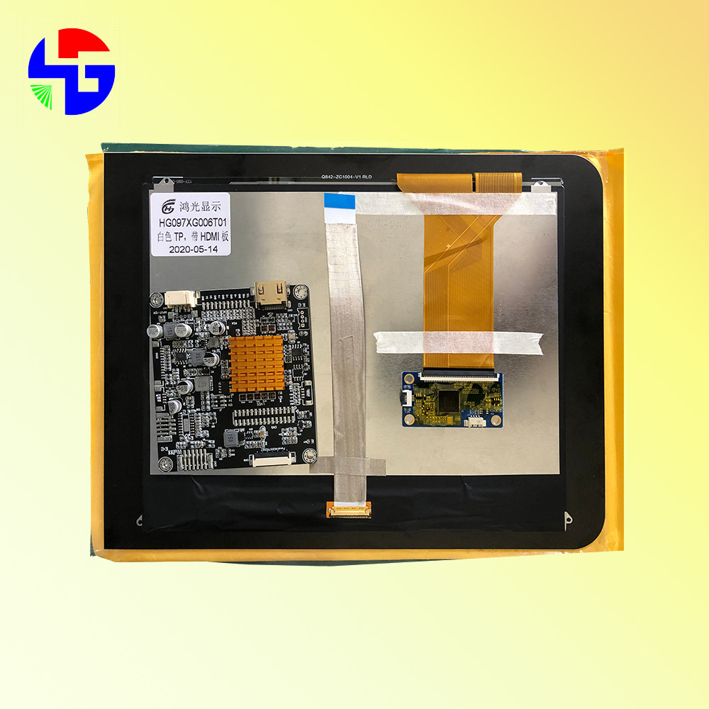 9.7 Inch LVDS Interface 30 PIN TFT Display 1024x768 Smart TFT Screen