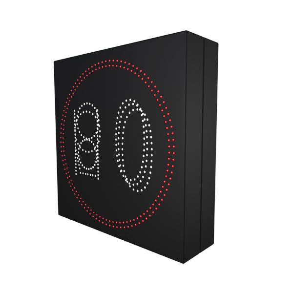 Quality Portable Speed Limit Electronic Signs RS485 RS232 GPRS Ethernet 4G 3G for sale