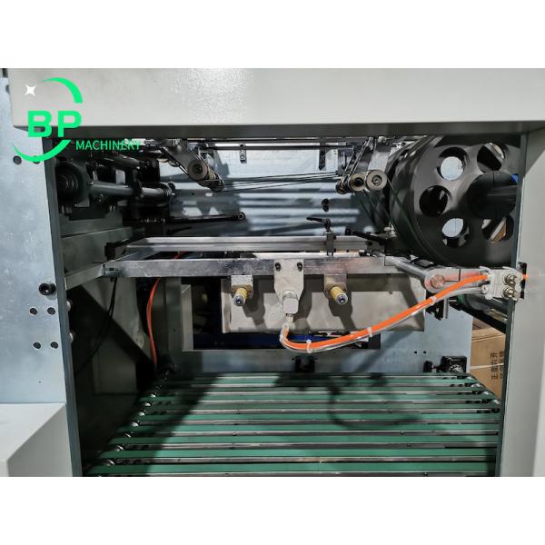 China automatic cardboard ,hard cover pp sheets hole perforate and punching machine 