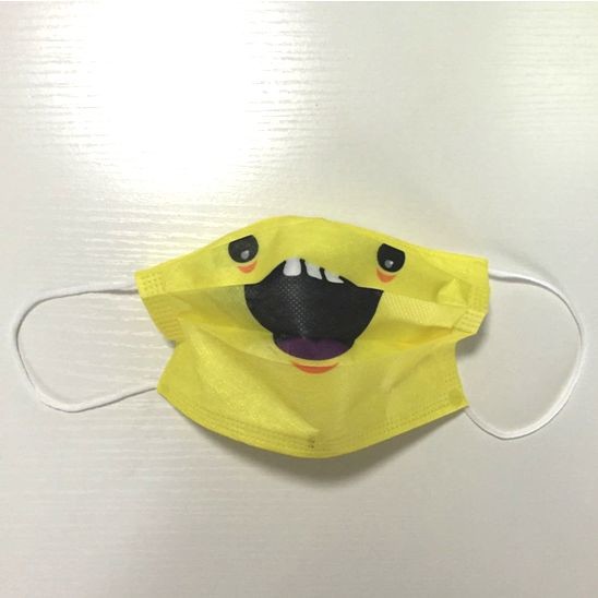 China supplier colorful funny disposable printed non woven surgical medical face mask mouth cover