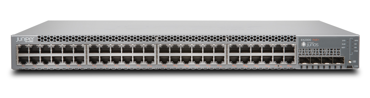 juniper EX2300 Compact, high-performance access switches for micro-branch and converged network access deployments