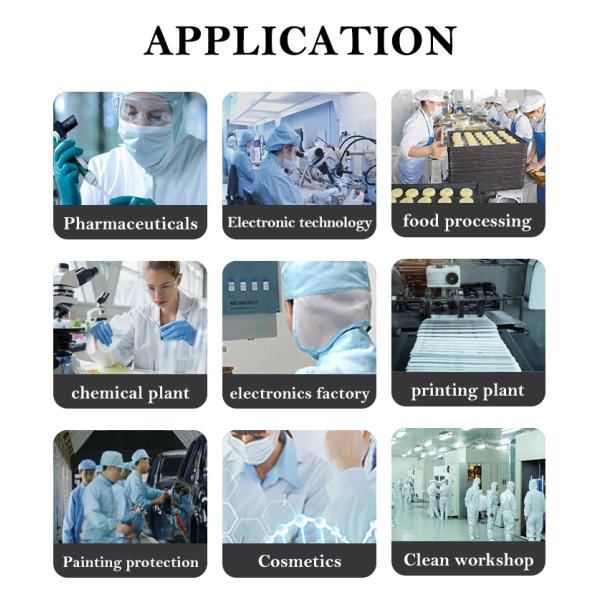 Cleanroom ESD Underwear Hooded 10e6-10e9 Ohm Polyester Pongee