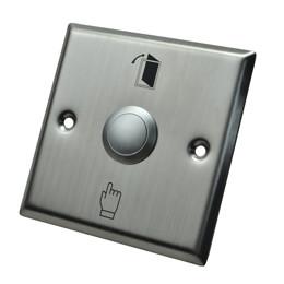 Wholesale Mortise Mounted SPDT Push To Exit Button Metal Button 86 * 86mm Square Size from china suppliers