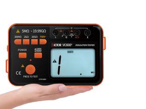 Victor Vc60b+ Digital Insulation Tester Megohmmeter With DCV ACV Detection