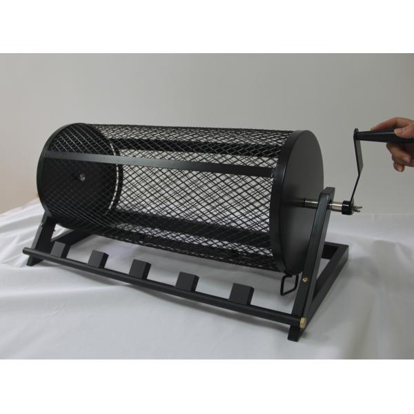 Rotating Propane Chili Roaster 5 Burner Stainless Steel And Matel Heat Resistance