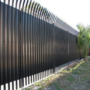 China Cheap Low Price Second Hand Galvanized Security Steel Residential Security Palisade Fence Price on sale
