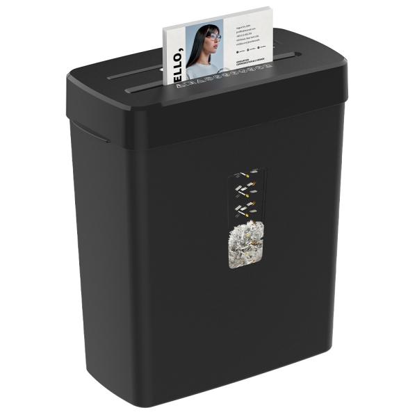 Quality 13L 8 sheets Overload Protection 68dB Cross Cut Office Home paper Shredder With 2 Minutes Run Time for sale