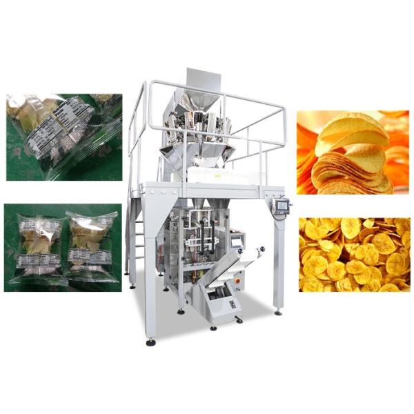 Wholesale High Speed Multihead Weigher Packing Machine / Automatic Chips Packing Machine from china suppliers