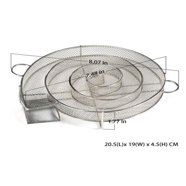 AISI304 Pellet Cold Smoke Generator Add Smoke Flavor To Grilled Foods