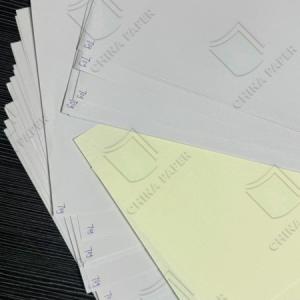 China 55gsm Yellowish Paper Book Cream Entre For Notebook Paper on sale
