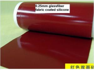 Wholesale Double Sides Silicone Coated Fiberglass Fabric Electric Insulation Anti - Corrosion from china suppliers