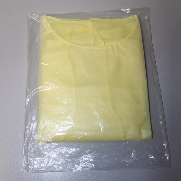 Colorful Disposable Isolation Gowns PP/SMS Gowns Elastic Cuff 120x140cm CE Standard