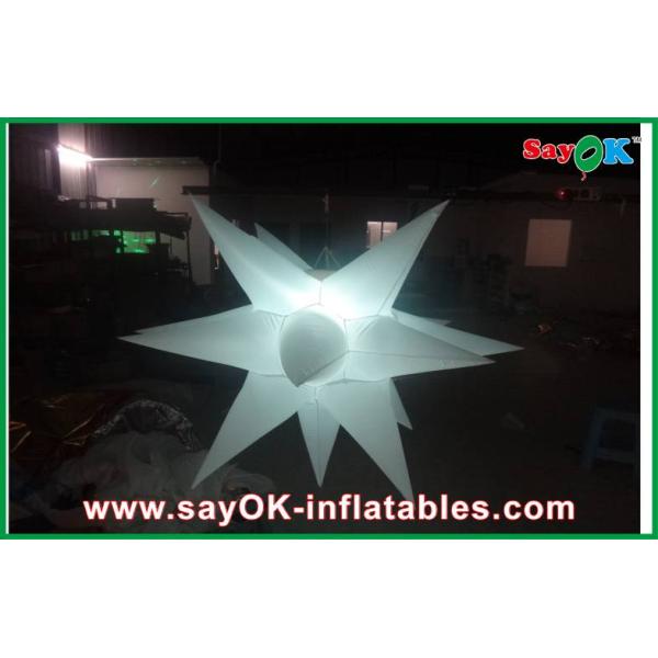 Party Star Inflatable Lighting Decoration Decoration / Nylon Cloth Inflatable Led Light
