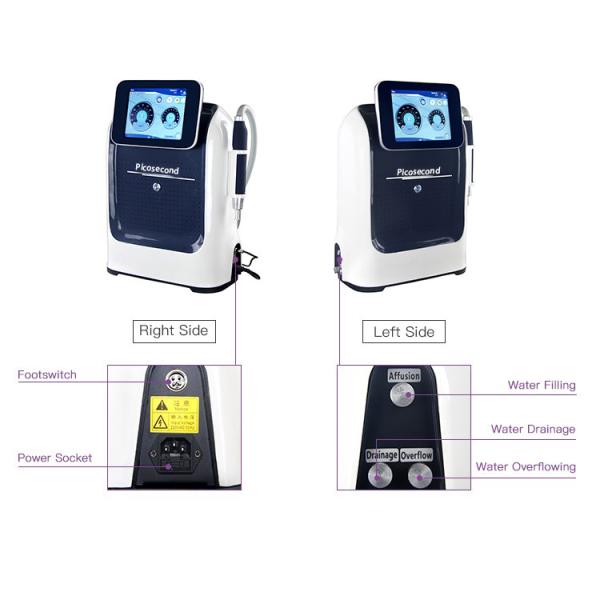 Portable Q Switch Nd Yag Picosecond Laser Beauty Acne Treatment machine
