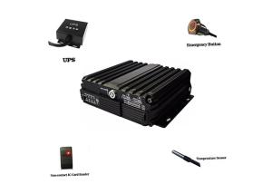 China Live Stream 3A 4G WIFI GPS 40Kbps H.264 4CH Car Mobile DVR on sale