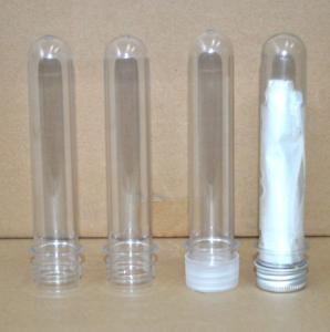 China 45ml Plastic Transparent Test Tubes Wth Caps for Mask cosmetics on sale