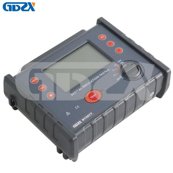 Quality BY2677 Digital Insulation Resistance Tester High Resolution Wide Range for sale