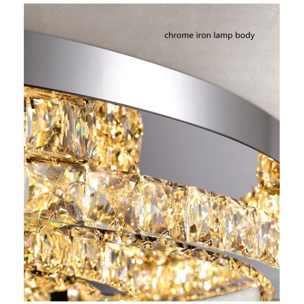 Luxury Crystal Ceiling Lamp Suitable for Living Room Bar Bedroom Ceiling Lamp(WH-CA-102)