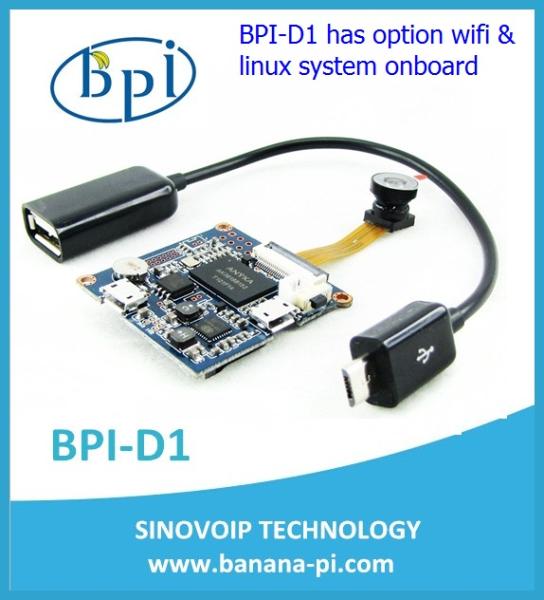 Quality Banana PI D1 BPI-D1 open-source IP camera for sale