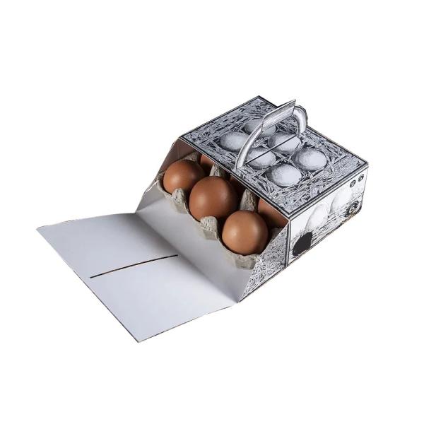 Dekun CMYK Reusable easter egg boxes Display Drop Box Chicken Duck Egg Cartons Recyclable