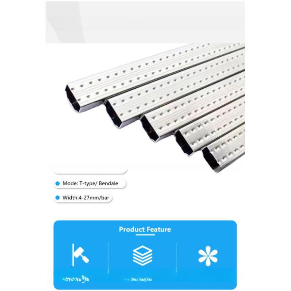 Silver/Black High Frequency Welding Spacer Bar for Insulating Glass Windows and Doors
