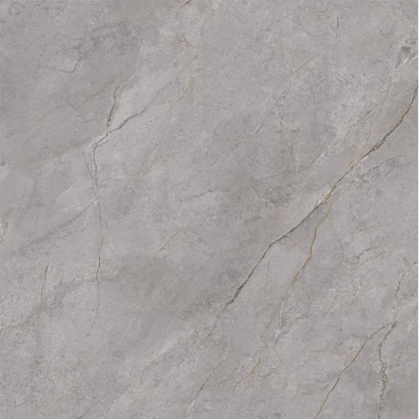 Gray Polished Sintered Stone Slab 1200x1200mm Indoor Floor