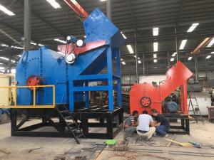 China 1200KW Scrap Metal Crusher , Iron Scrap Crushing Machine on sale
