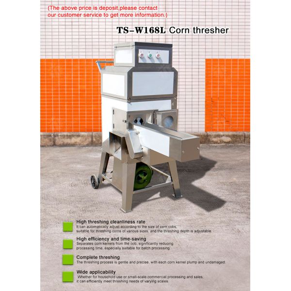 Multifunction Electric Sweet Corn Thresher Machine Fresh Corn