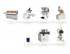 Quality Semi-Auto Small Round Can Making Line for sale