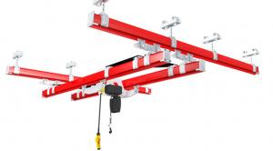 China Double Beam Kbk Light Crane System Suspension Beam Bridge Overhead Crane on sale