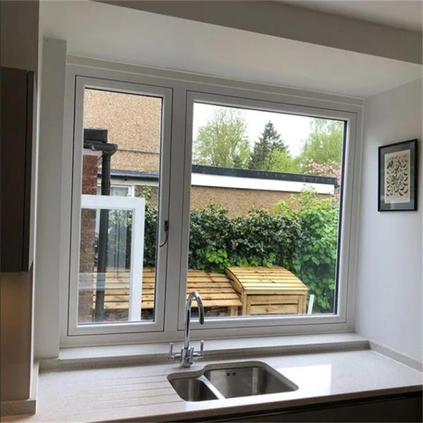 China Manufacturer Wholesale Custom Design UPVC PVC Soundproof Windows