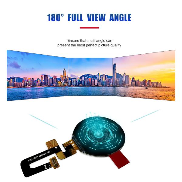 1.38 Inch Round Tft Display Arduino SPI 240x240 Resolution IC NV3002A