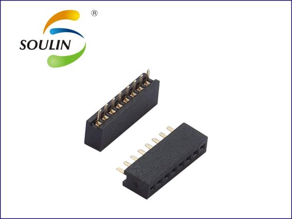 Quality 9 Pin H3.4 Straight Female Header Connector Single Row Pin Header for sale