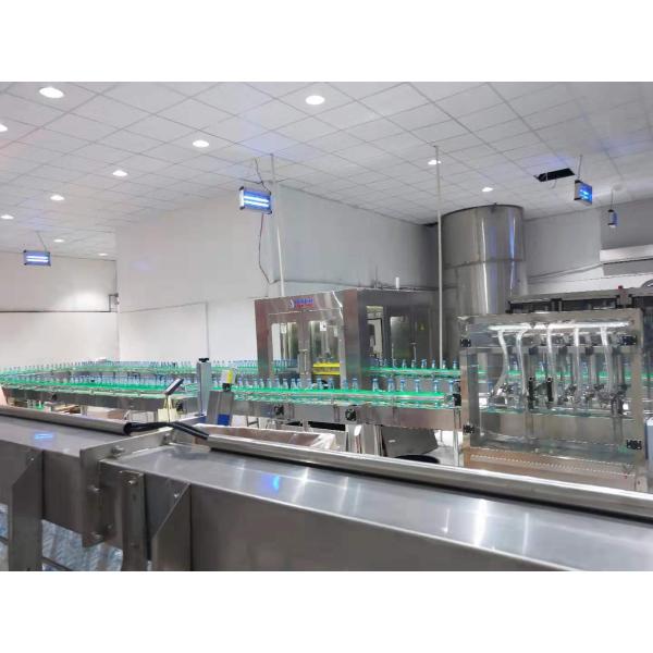 6000BPH 0.7MPa Automatic Water Bottle Filling Machine 2000ml