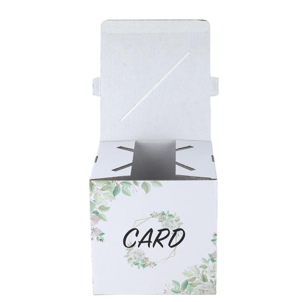 Wedding Reception Baby Shower Bridal Party Favor Cardboard Paper Gift Card Box Holder