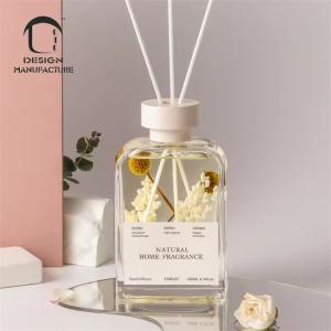 Wholesale 200ml Luxury Home Fragrance Rattan Diffuser Sticks Essential Oil Reed Diffuser Bottle Gift Set from china suppliers