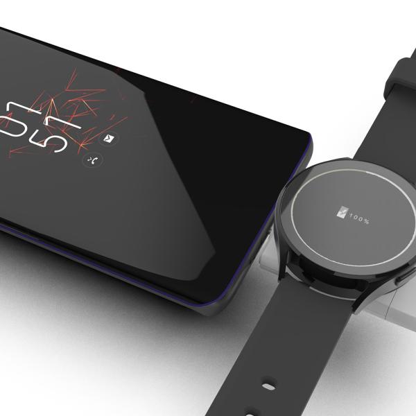 Compact Size Dual Interface USB A & USB C Wireless Watch Charger For Apple Watch And Samsung Watch