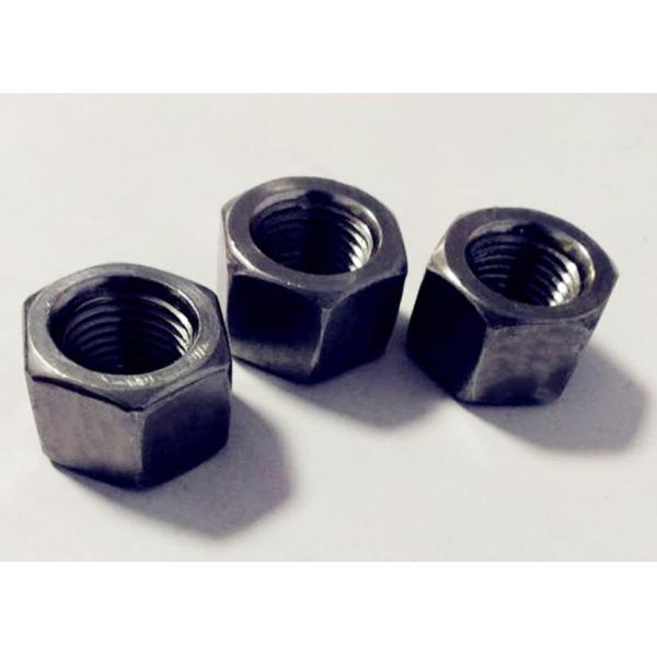 15mm Thickness Carbon Steel Hex Nuts M14x1.5 Black Color For Agricultural Electronics