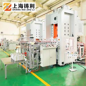 Semi Auto Foil Container Making Machine 260mm Aluminium Food Container Machine
