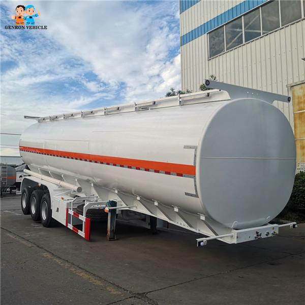40-60T Petroleum Tanker Trailer 3 Axles Oil Tanker Truck Trailer Vehicle