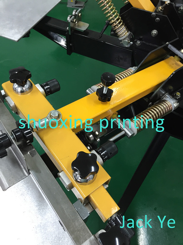 Large multi colors screen printing machine manual, large colors screen printing machine