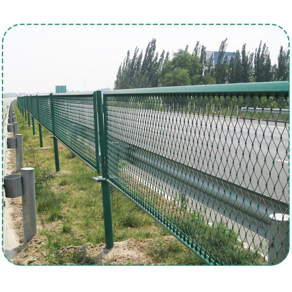 Galvanized Powder Coated Anti Dazzle Traffic Barrier Wire Mesh Fence Highway Road
